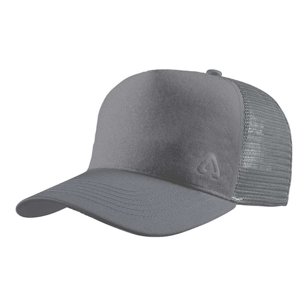 P.A.C. DIY Trucker Cap Blank Grey