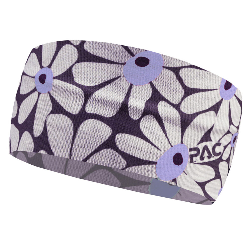 PAC Ocean Upcycling Headband Grey Flora L/LXL