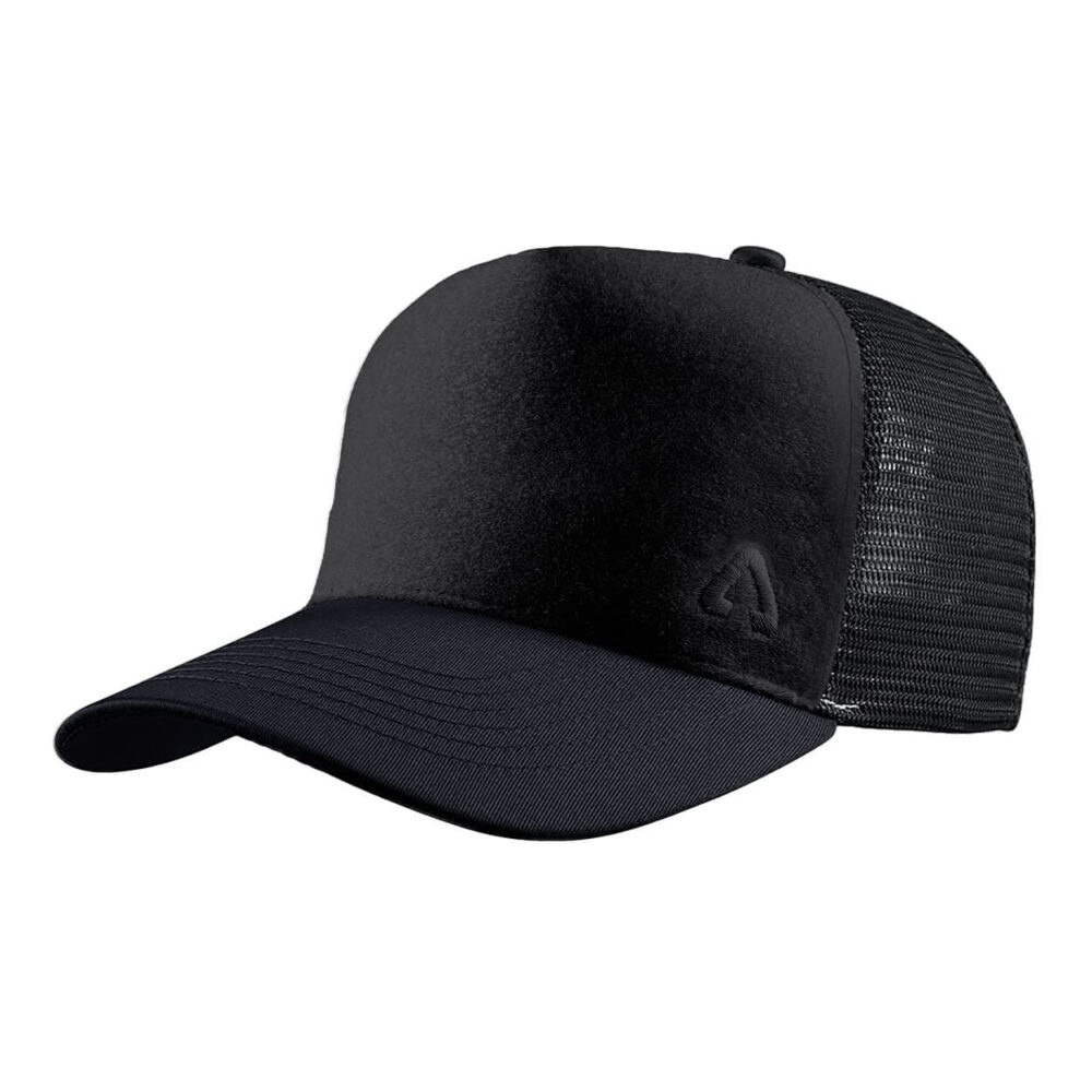 P.A.C. DIY Trucker Cap Blank Black